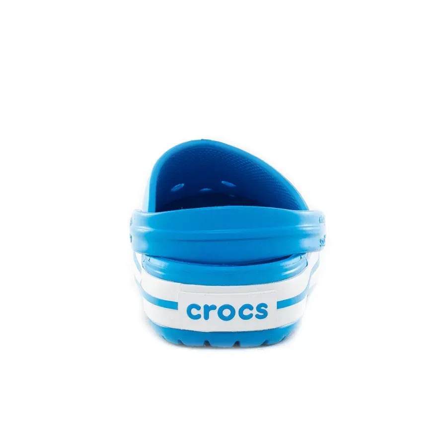Imagen 1 de 4 de Ojotas Crocs Crocband-CELESTE/BLANCO
