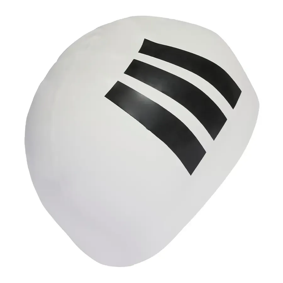 Imagen 1 de 4 de Gorro de Natación 3 Tiras-BLANCO/NEGRO
