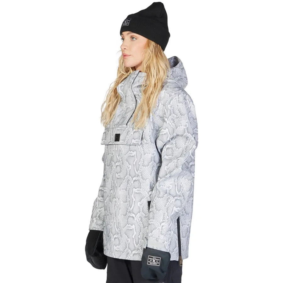Imagen 4 de 9 de Buzo Dc Snow Prism Ss Anorak-BLANCO/VERDE