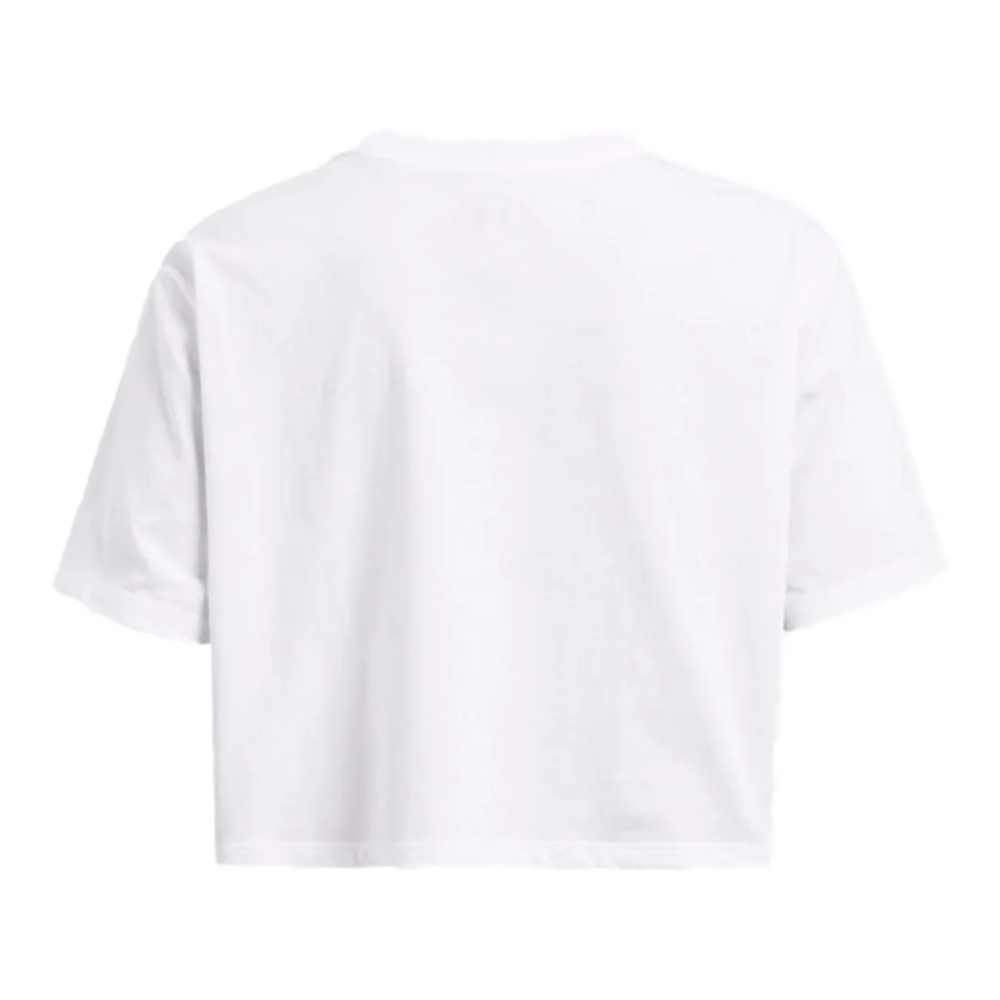 Imagen 3 de 4 de Remera Under Armour Boxy-BLANCO