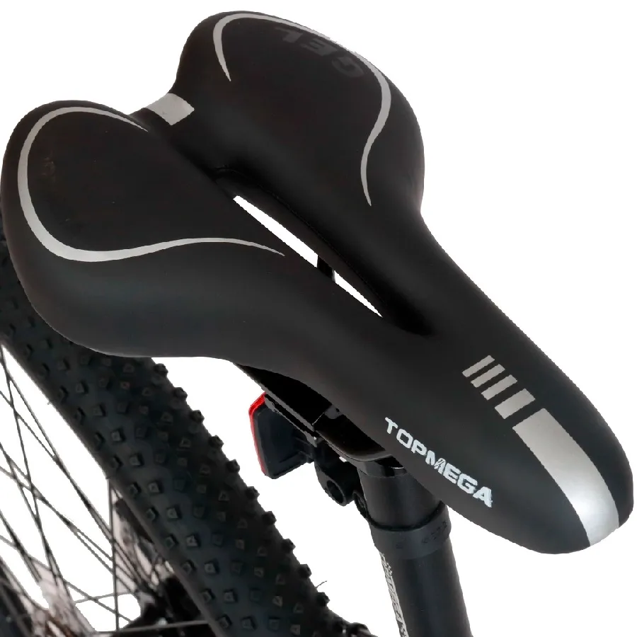 Imagen 4 de 9 de Bicicleta TopMega Fija  Mountain Bike Sunshine Aluminio R29 21vel-VERDE/LIMA