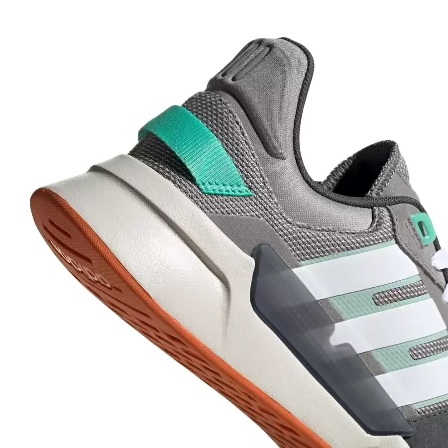 Imagen 4 de 6 de Zapatillas adidas Run90 S-GRIS/BLANCO