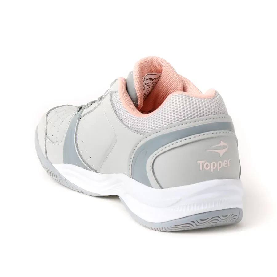 Imagen 2 de 5 de Zapatillas Topper Rod-GRIS/ROSA