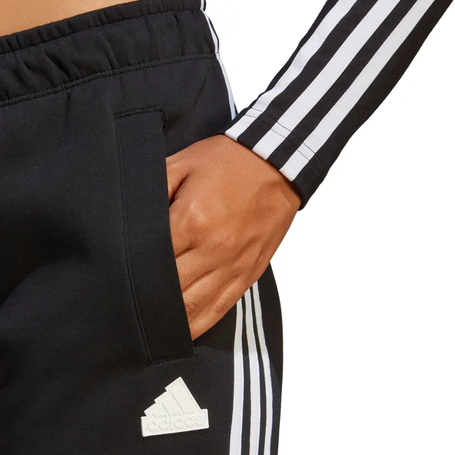 Imagen 3 de 5 de Pantalón adidas Icons 3 Tiras-NEGRO/BLANCO