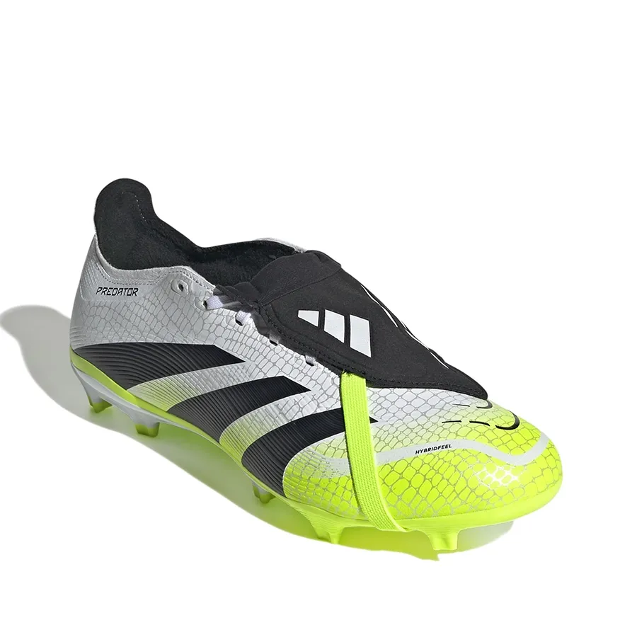 Imagen 1 de 7 de Botines adidas Predator League Tf-BLANCO/NEGRO/VERDE FLUOR
