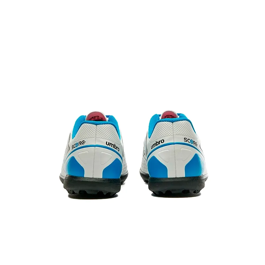 Imagen 3 de 6 de Botines Umbro Sintético Score-BLANCO/AZUL FRANCIA/NEGRO