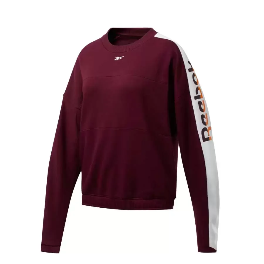 Imagen 3 de 5 de Buzo Reebok Wor Myt Crew-BORDO