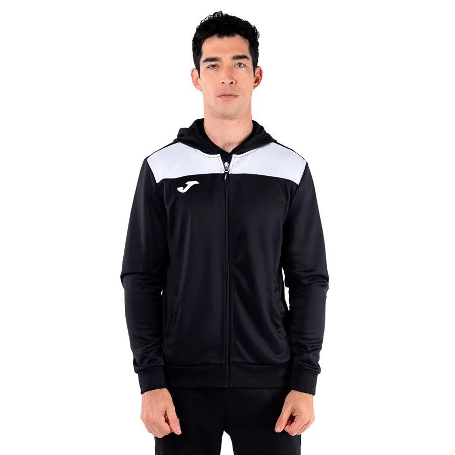 Imagen 0 de 4 de Campera Joma Phoenix II 102-NEGRO/BLANCO