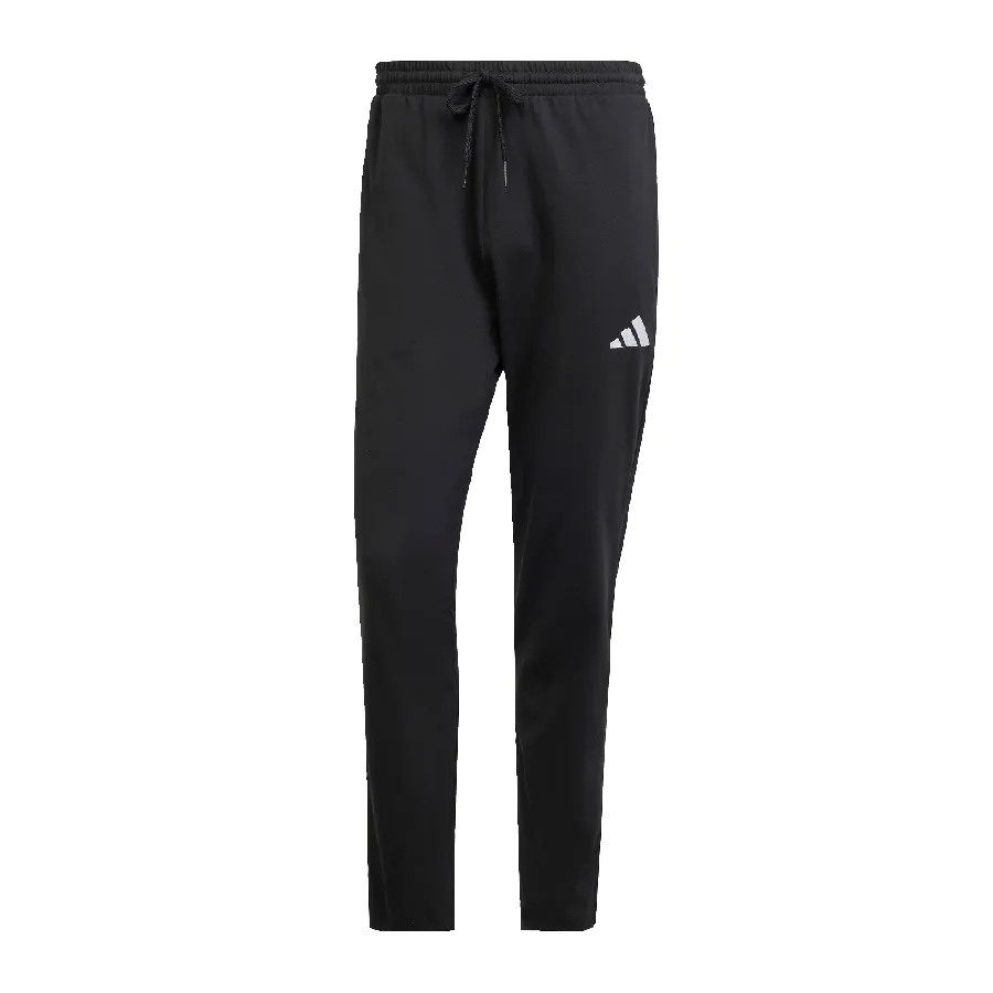 Imagen 3 de 6 de Pantalón adidas Essentials Single Jersey Small Logo-NEGRO