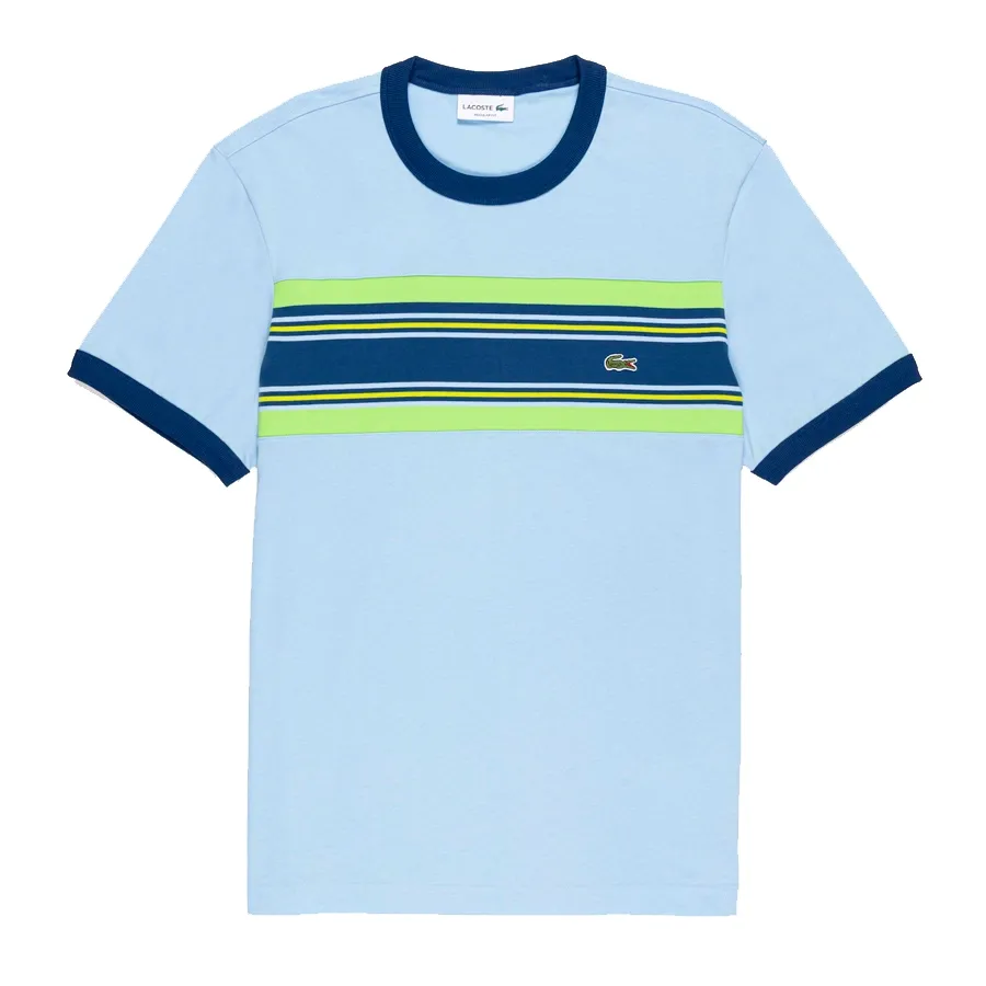 Imagen 0 de 2 de Remera Lacoste -CELESTE/MARINO