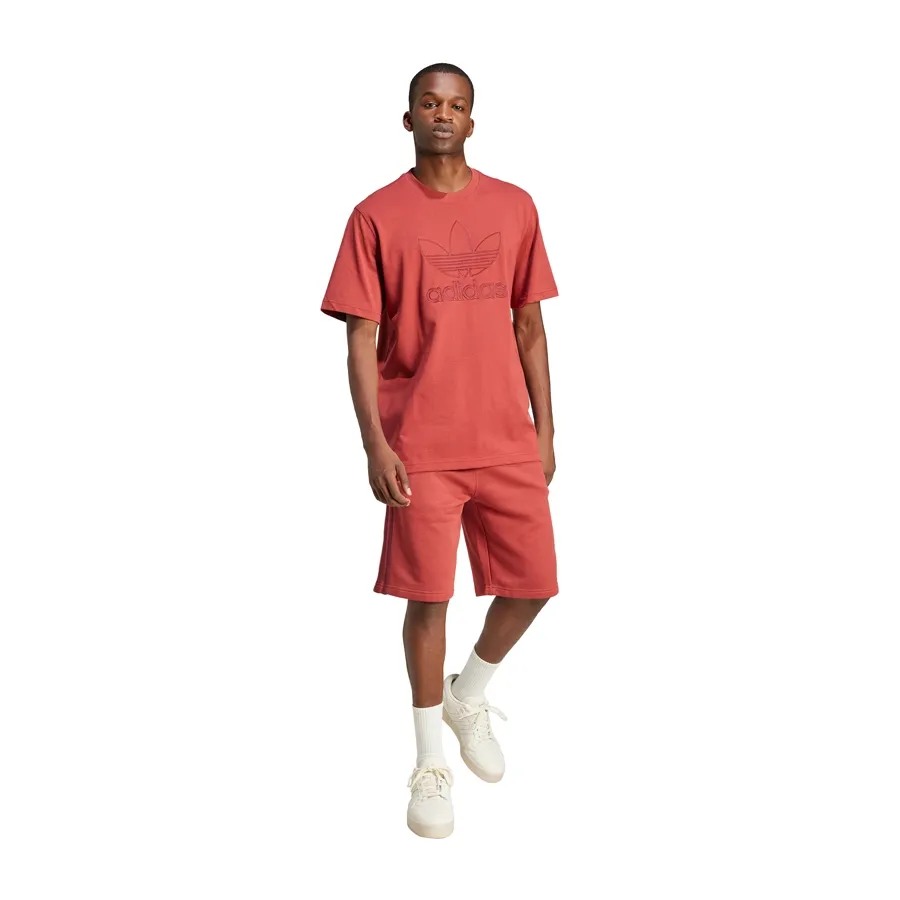 Imagen 3 de 4 de Remera adidas originals Adicolor Outline-LADRILLO