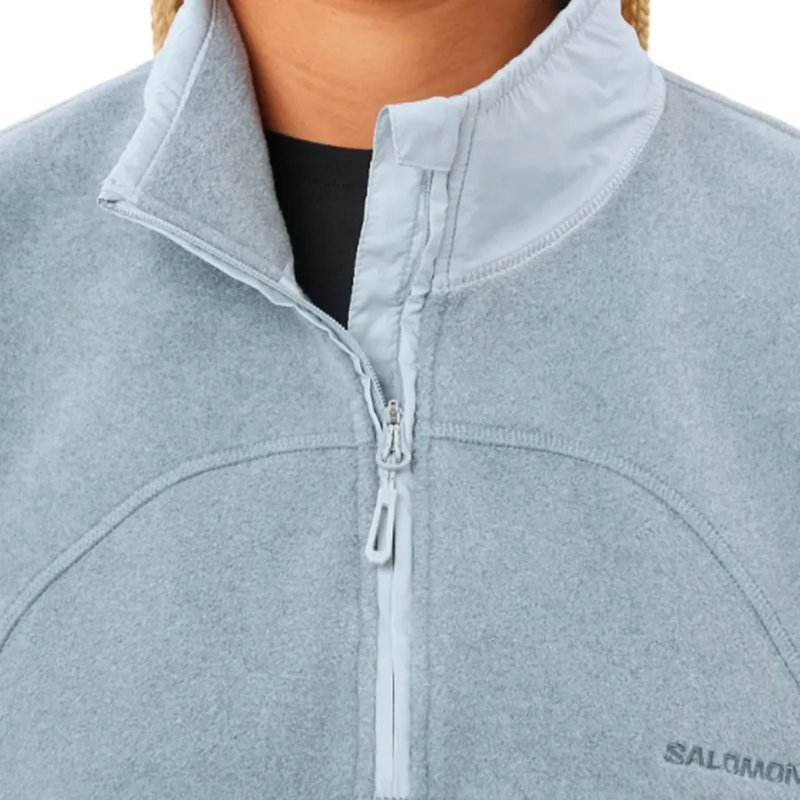 Imagen 2 de 7 de Buzo Salomon Chroma Fleece Crop-AERO