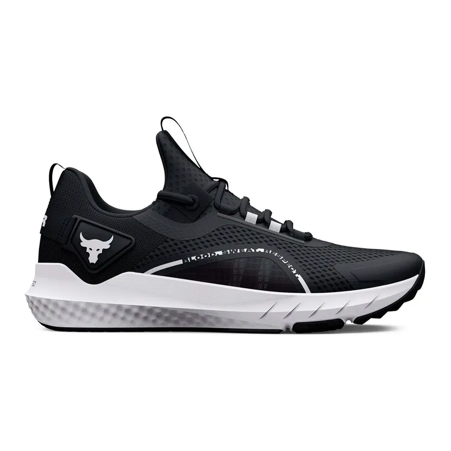 Imagen 1 de 6 de Zapatillas Under Armour Gs Project Rock Bsr-NEGRO/BLANCO