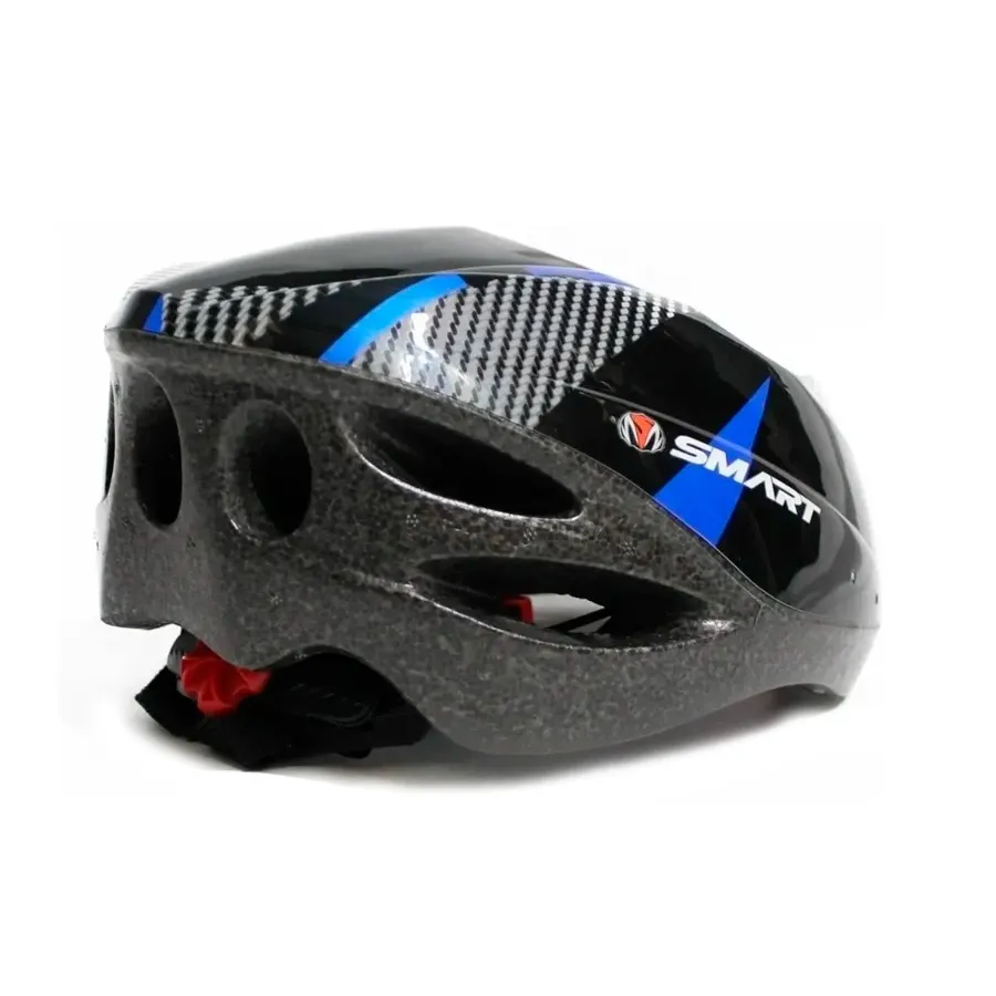 Imagen 1 de 3 de Casco Ciclismo Mtb TopMega-NEGRO/AZUL