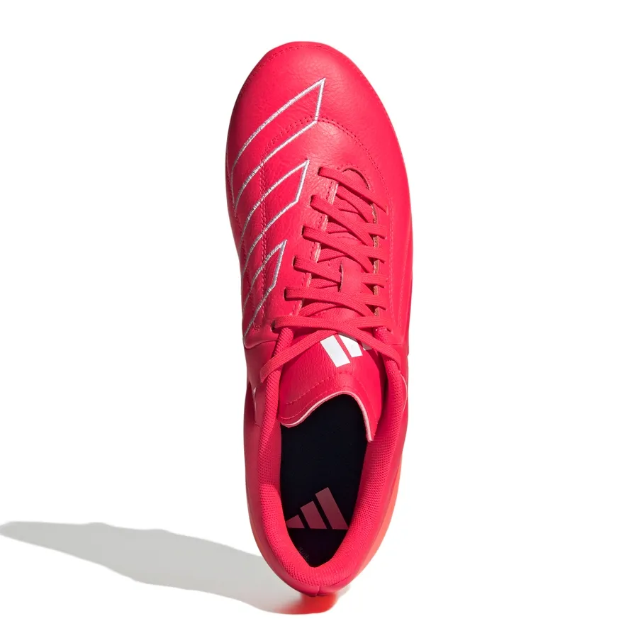 Imagen 3 de 7 de Botines adidas Rugby Rs15 Elite Terreno-CORAL FLUOR/NARANJA/BLANCO