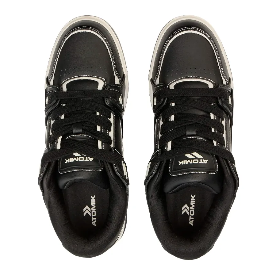 Imagen 3 de 6 de Zapatillas Atomik Reptor-NEGRO/BLANCO
