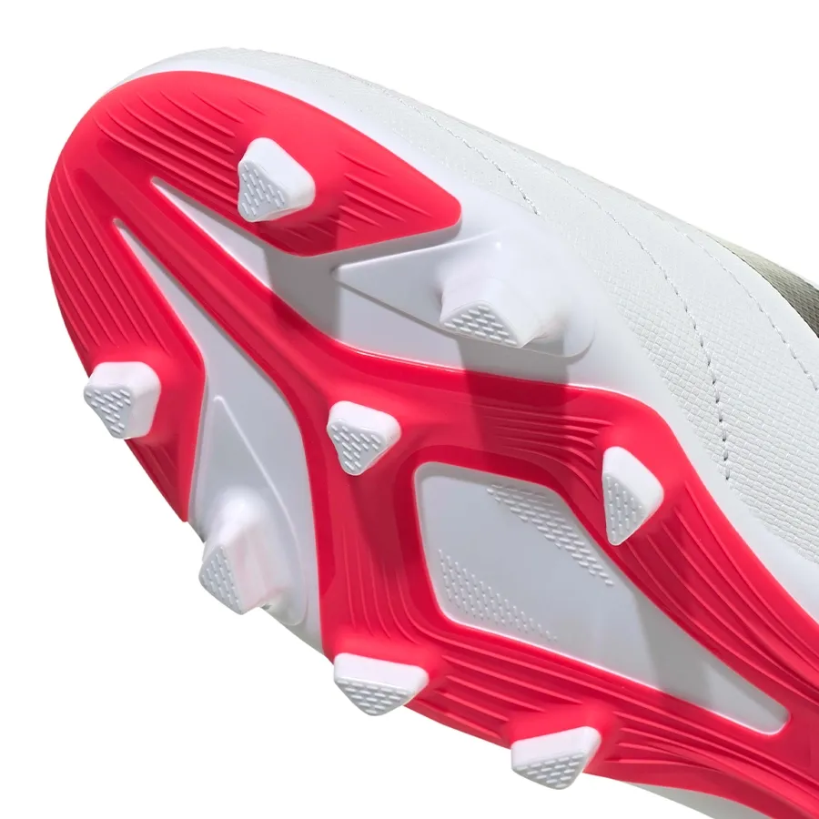 Imagen 6 de 7 de Botines adidas Predator Essentials Fg-BLANCO/ROJO/NEGRO