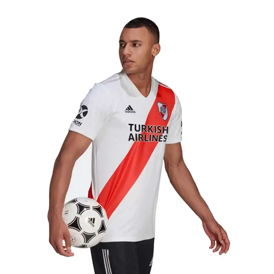 Imagen 4 de 5 de Camiseta adidas River Plate-BLANCO/ROJO