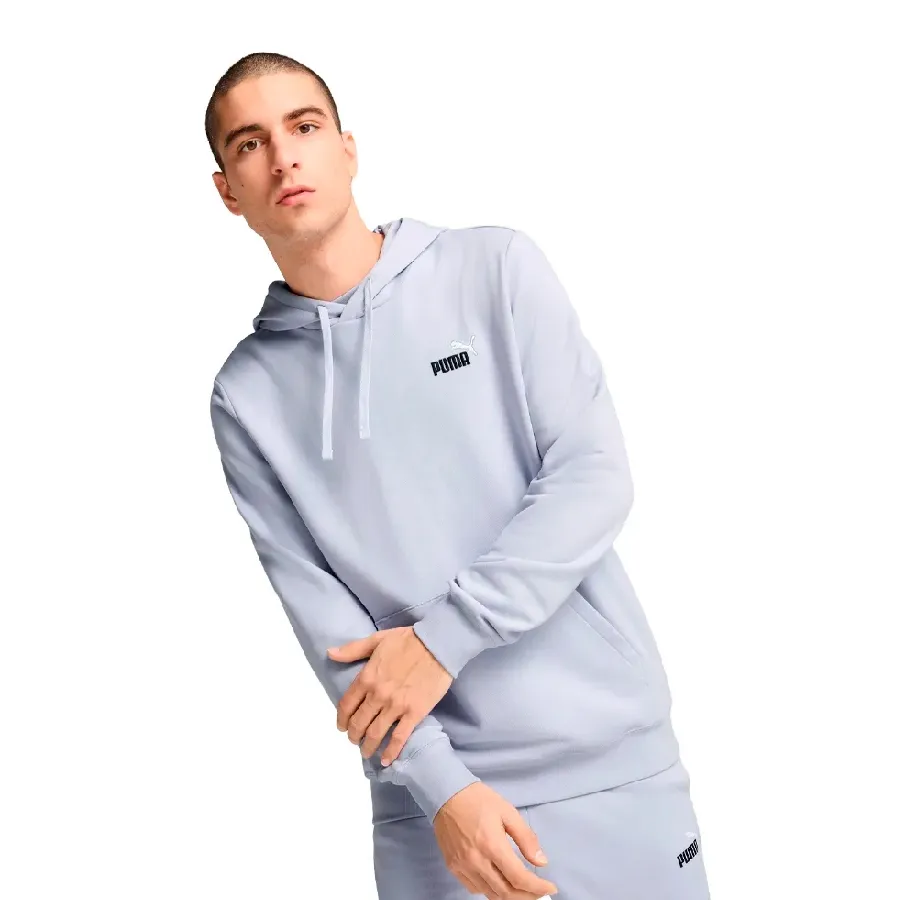 Imagen 2 de 4 de Buzo Puma Essential Logo pequeño-CELESTE