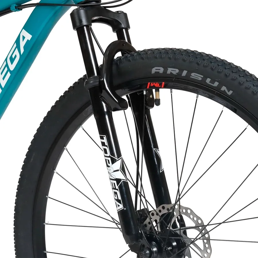 Imagen 6 de 8 de TopMega Mountain Bike Sunshine Aluminio R29 21vel-CELESTE