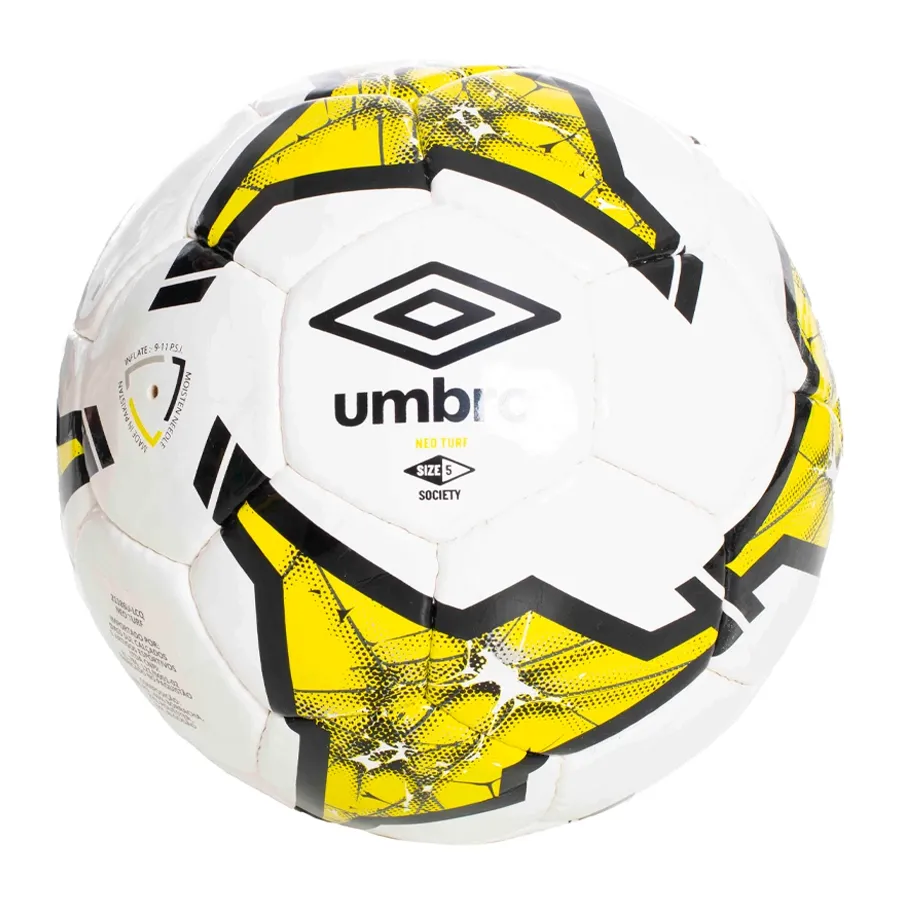 Imagen 0 de 2 de Pelota Umbro Society Neo Turf-BLANCO/AMARILLO/NEGRO