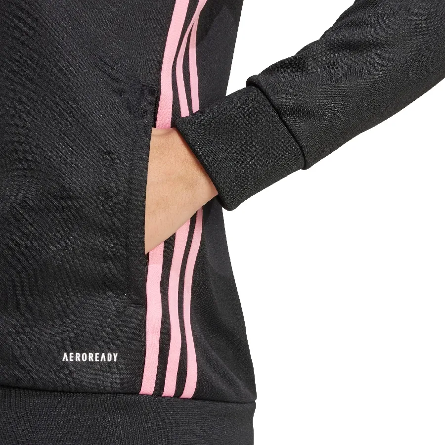 Imagen 3 de 4 de Campera adidas Tiro 25 Essentials-NEGRO/ROSA