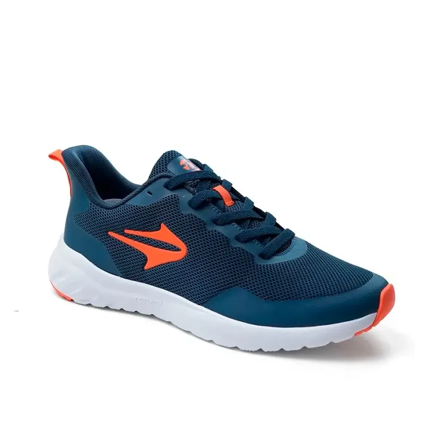 Imagen 1 de 5 de Zapatillas Topper Strong Pace III-MARINO/NARANJA
