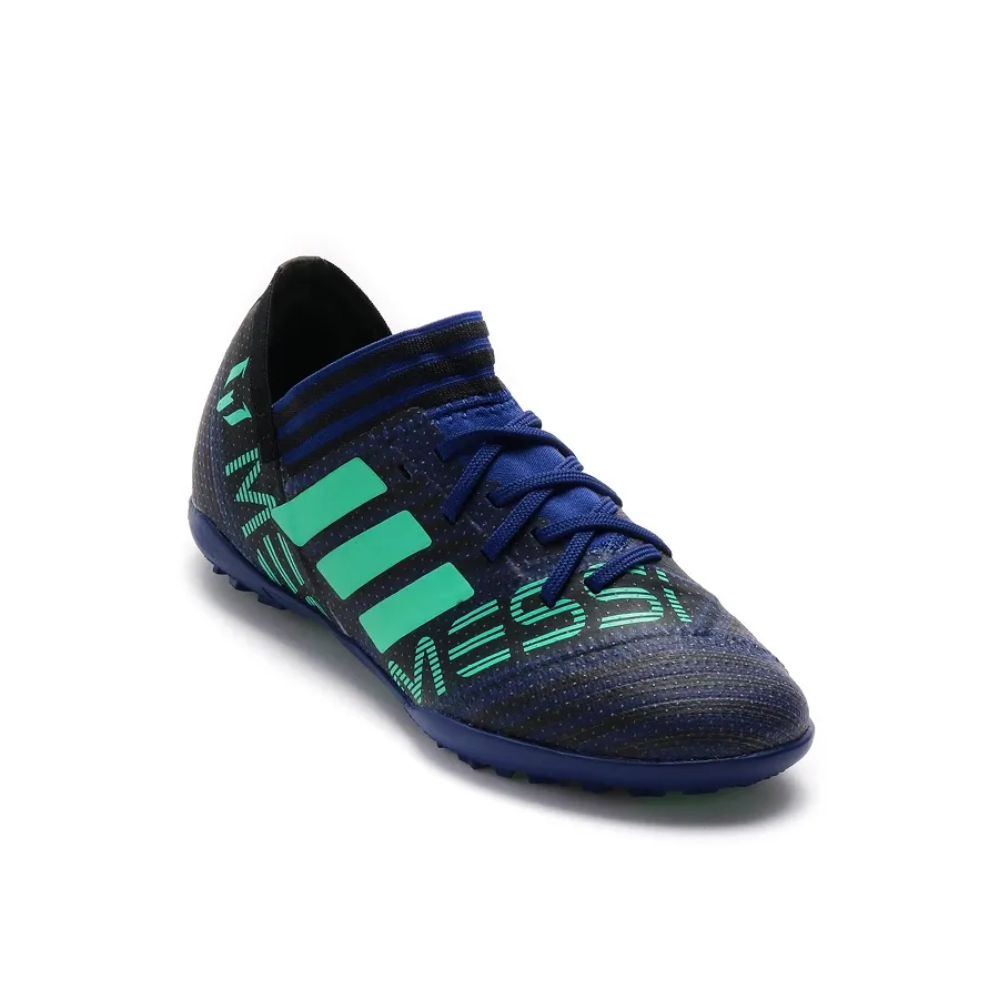 Imagen 0 de 4 de Botines adidas Niños Nemeziz Messi Tango-MARINO/VERDE/NEGRO