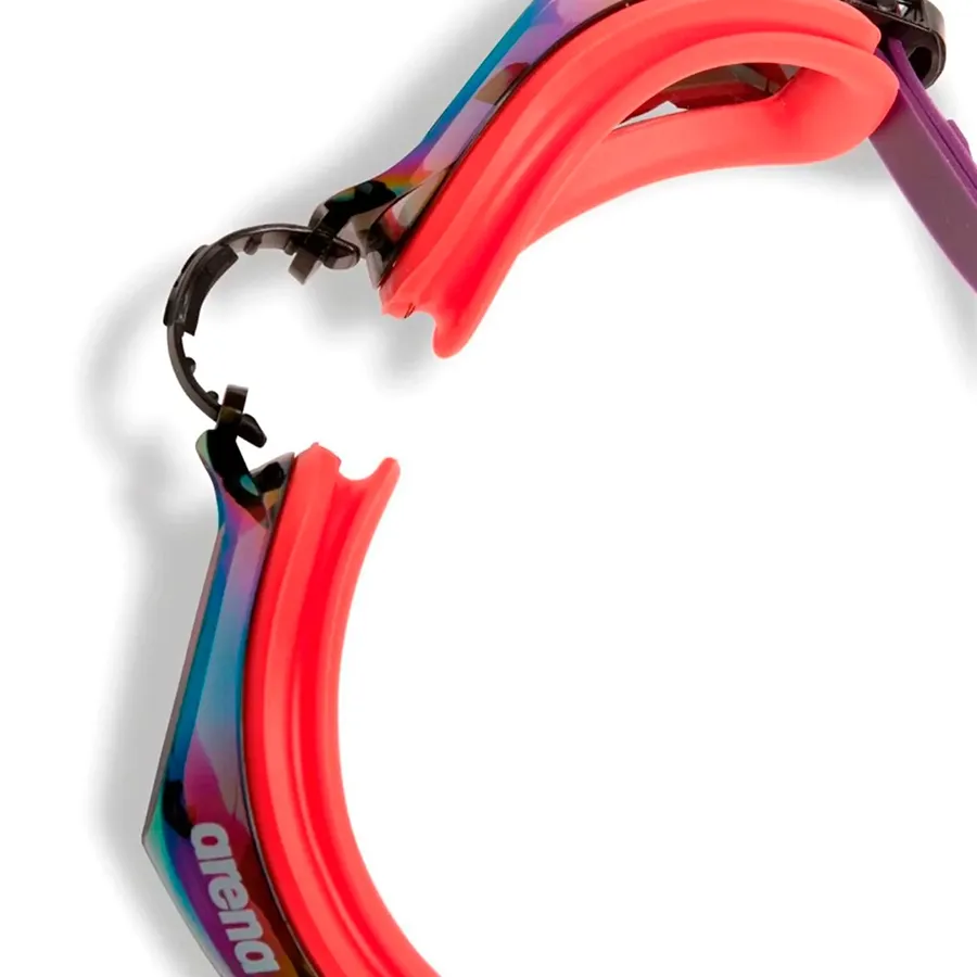 Imagen 3 de 4 de Antiparras Arena Zoom X-Fit Mirror 113-ROJO/VIOLETA