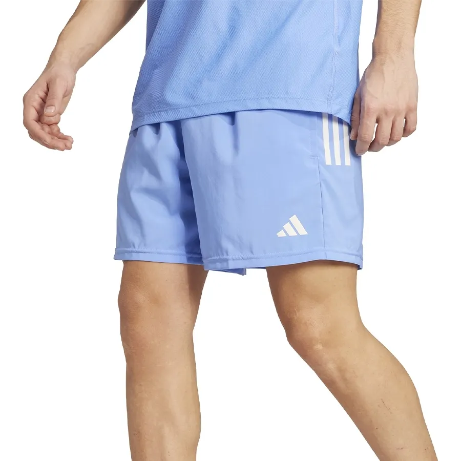 Imagen 1 de 5 de adidas Shorts  Own The Run-CELESTE/BLANCO