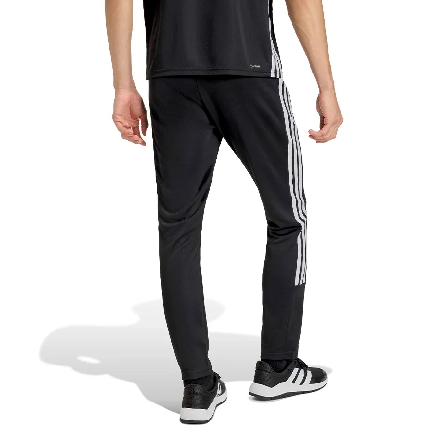 Imagen 2 de 6 de Pantalón adidas Workout Essentials All-Set 3 Stripes-NEGRO/BLANCO
