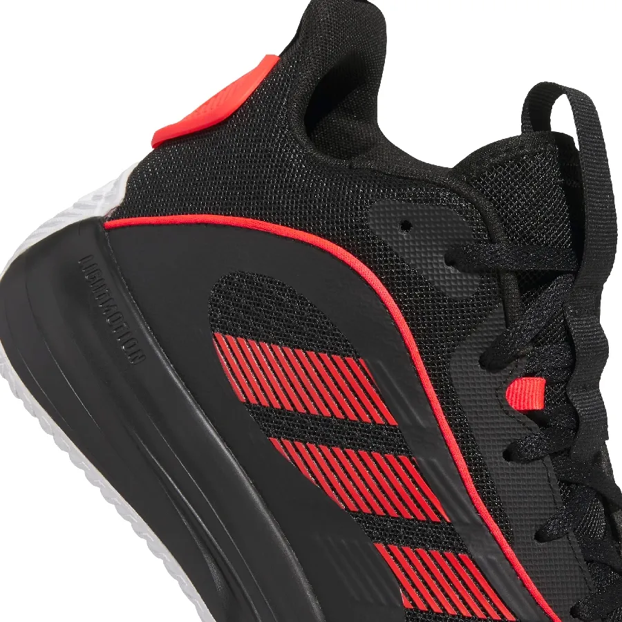 Imagen 6 de 7 de Zapatillas adidas Ownthegame 3.0-NEGRO/ROJO