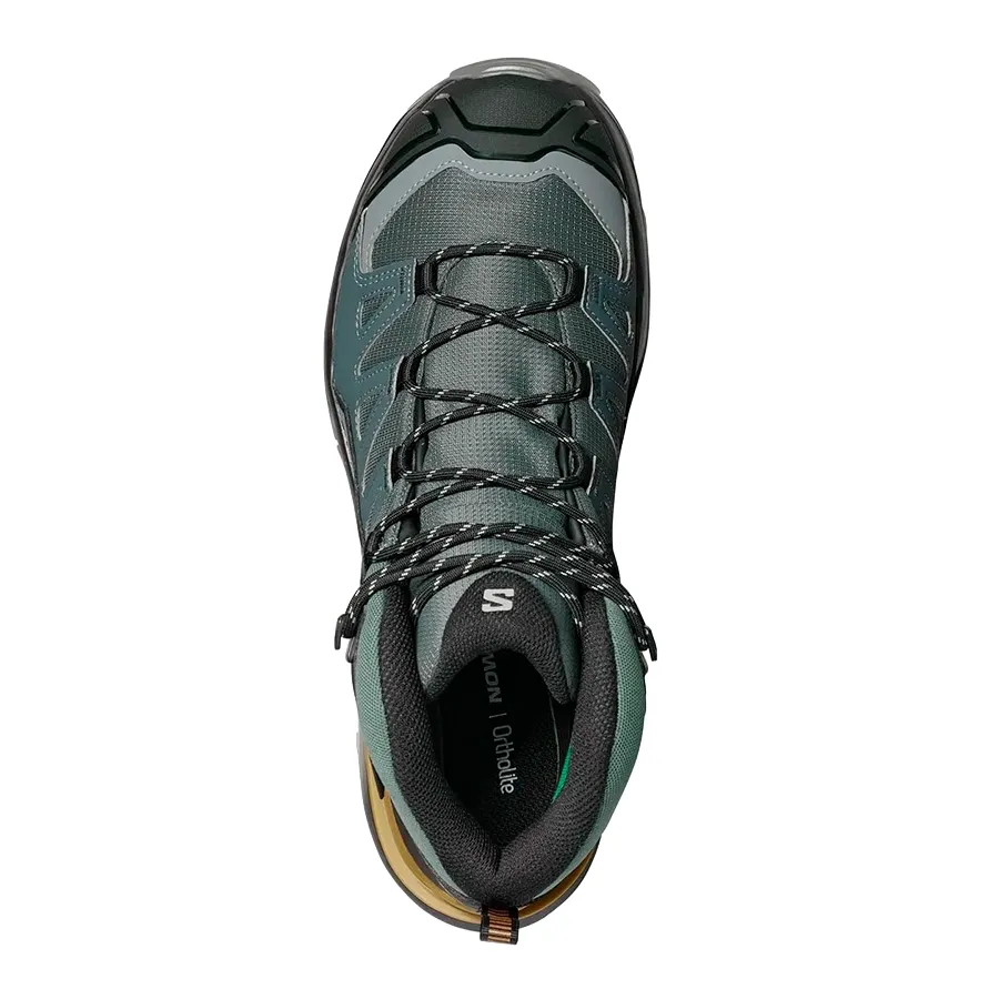 Imagen 3 de 6 de Zapatillas Salomon X Ultra 360 Mid Goretex-VERDE/VERDE SECO/NEGRO