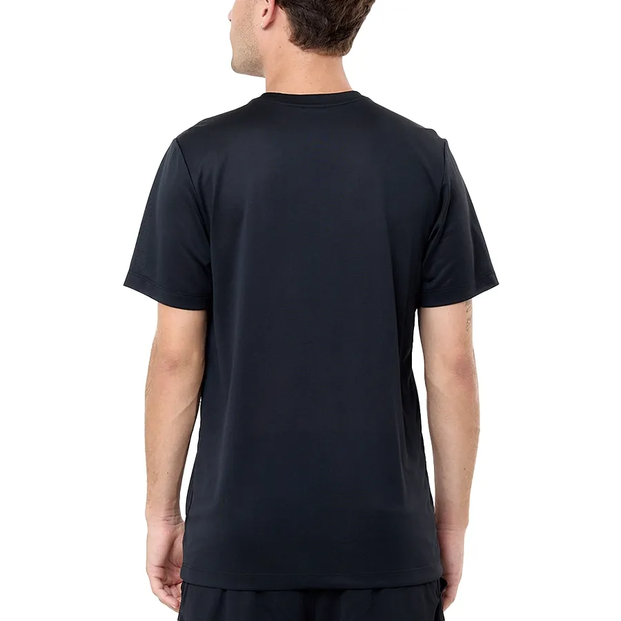 Imagen 1 de 3 de Remera Nike Dri-FIT-NEGRO/NARANJA