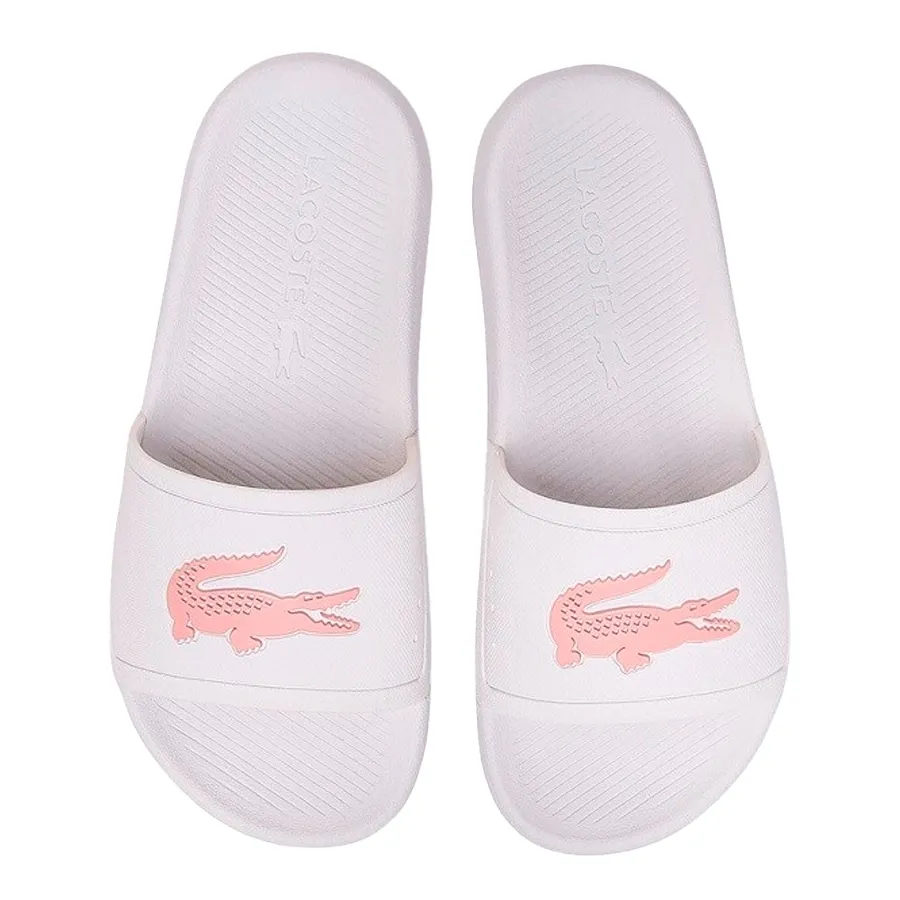 Imagen 2 de 5 de Ojotas Lacoste Croco-BLANCO/ROSA