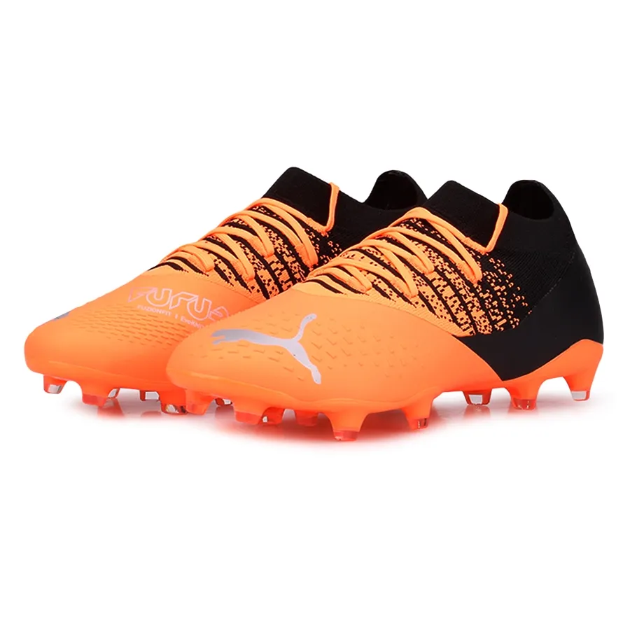 Imagen 1 de 6 de Botines Puma Future Z 3.3 Fg/Ag Adp-NARANJA/NEGRO/PLATA