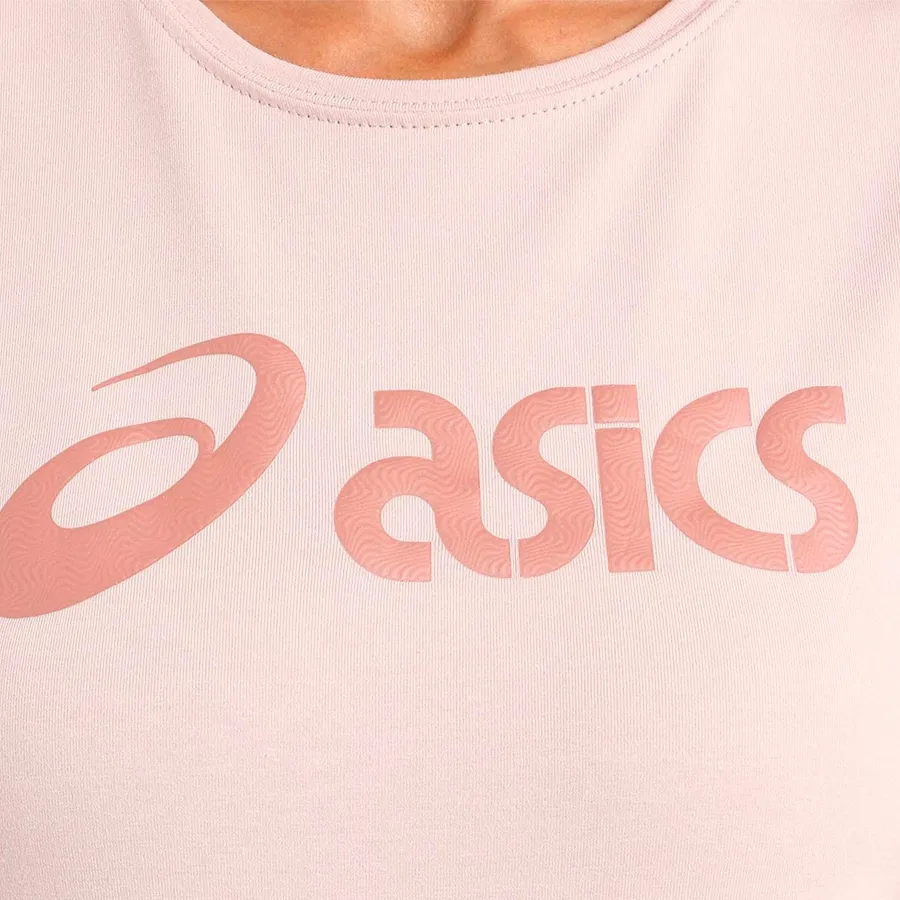 Imagen 3 de 4 de Remera Asics Icon Shimmer Ss22-ROSA