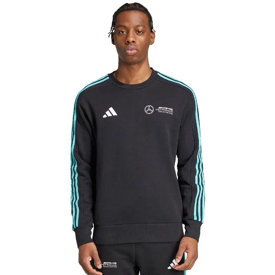 Imagen 0 de 5 de Buzo adidas ADN Mercedes-NEGRO/AQUA/BLANCO
