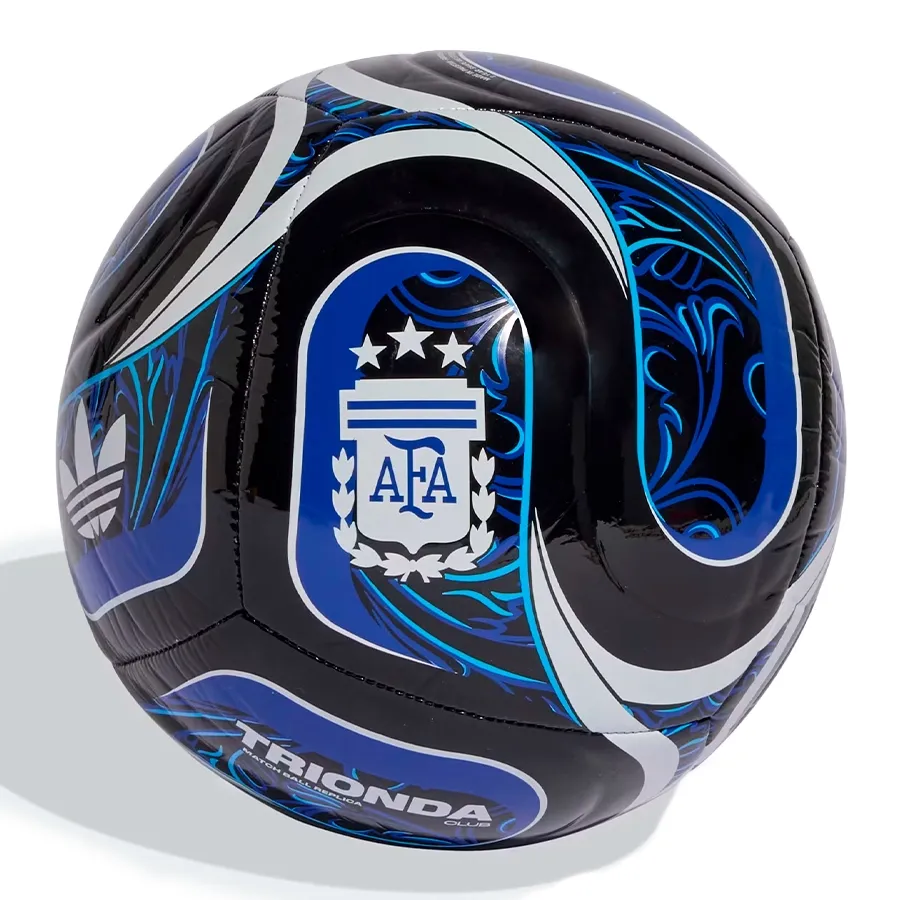 Imagen 0 de 4 de Pelota adidas originals Alternativa Trionda Club Argentina Afa-NEGRO/AZUL/CELESTE