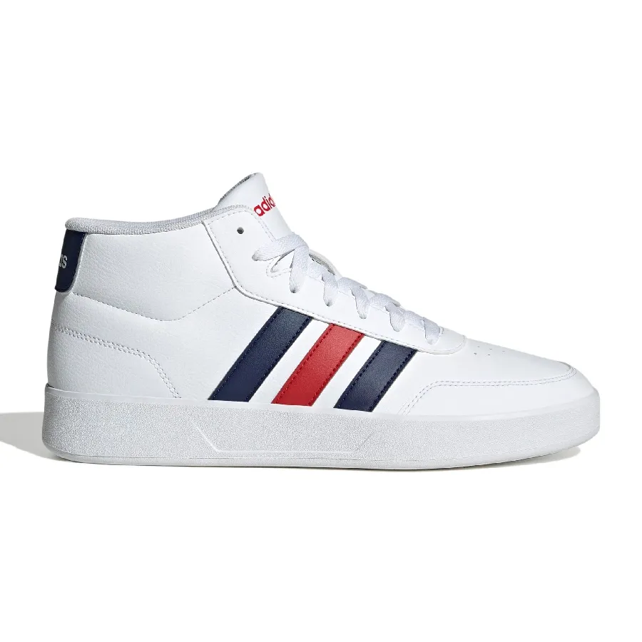 Imagen 0 de 7 de Zapatillas adidas Breaknet Mid-BLANCO/MARINO/ROJO