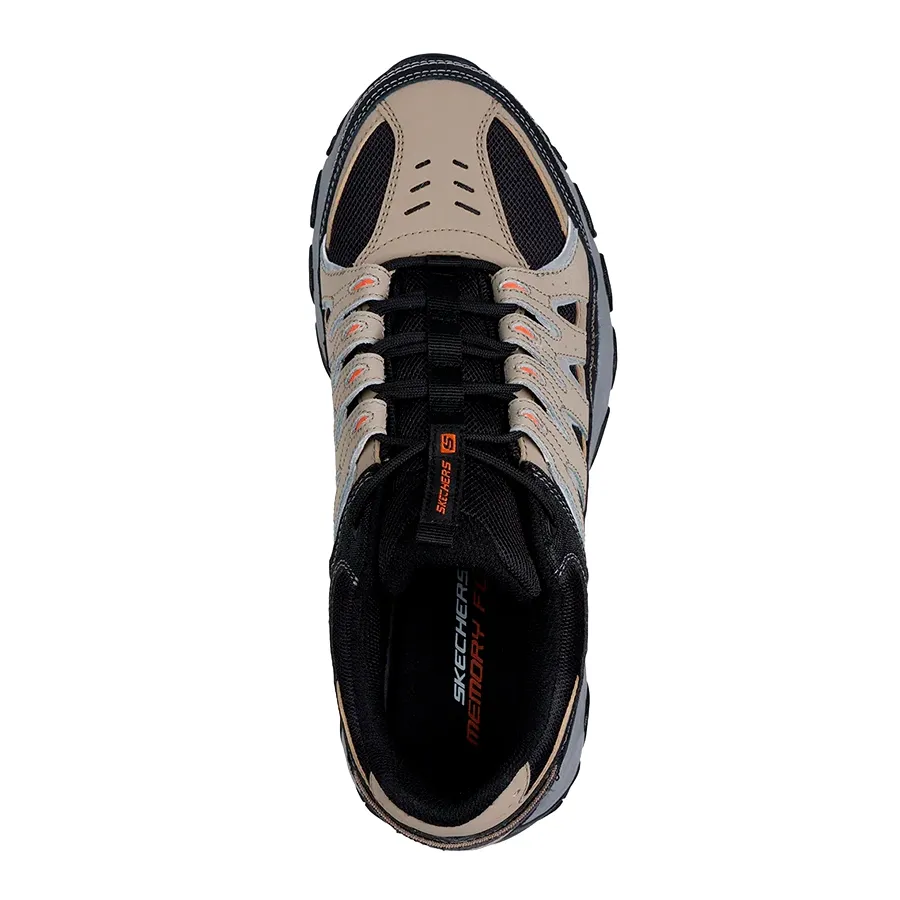 Imagen 2 de 4 de Zapatillas Skechers After Burn M. Fit 2.0-NEGRO/BEIGE/GRIS
