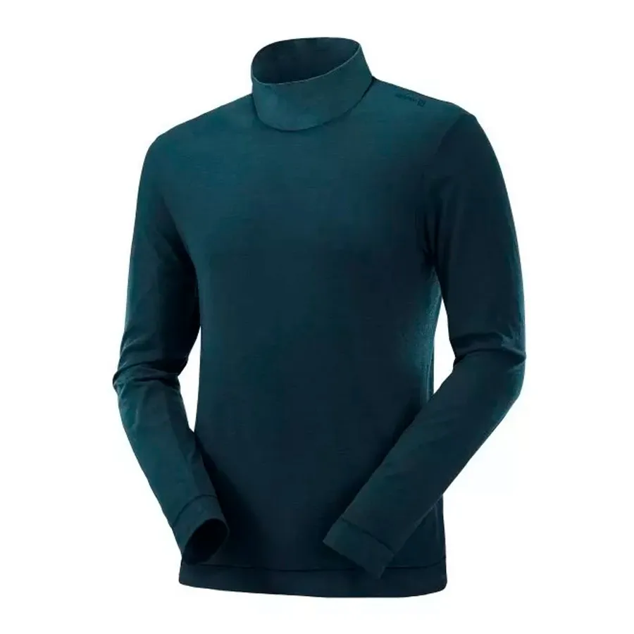 Imagen 0 de 1 de Remera Salomon Cotton Turtleneck-MARINO