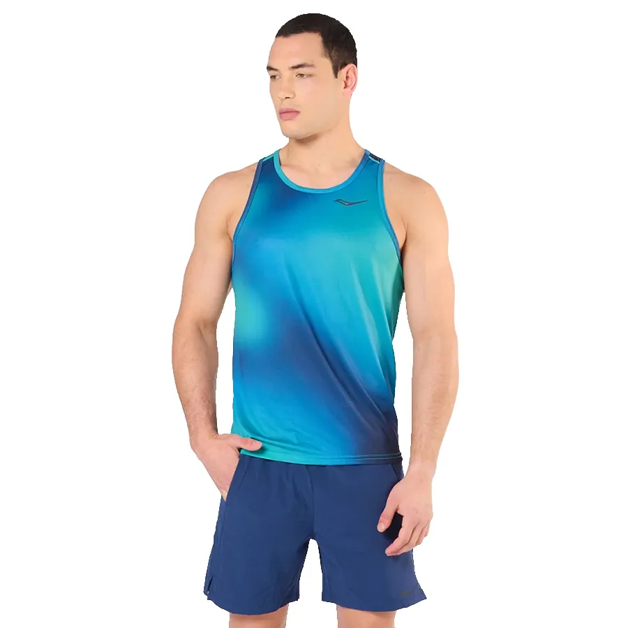 Imagen 0 de 4 de Musculosa Saucony Stopwatch-AZUL