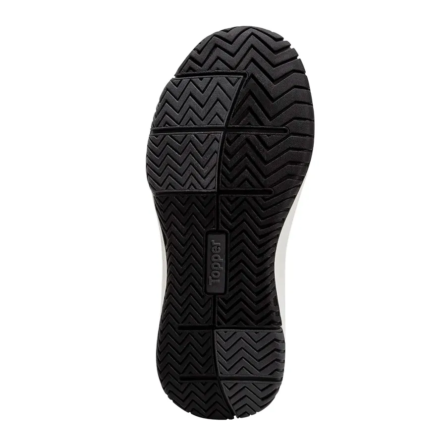 Imagen 4 de 5 de Zapatillas Topper Bercy Kids-NEGRO/BLANCO