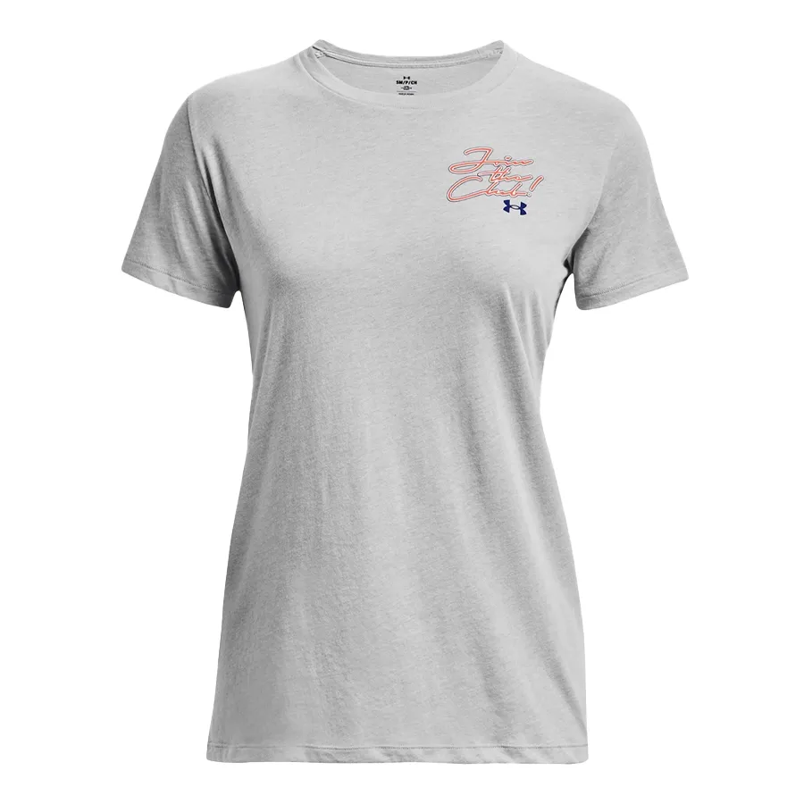 Imagen 0 de 5 de Remera Under Armour Join The Club-GRIS/ROJO
