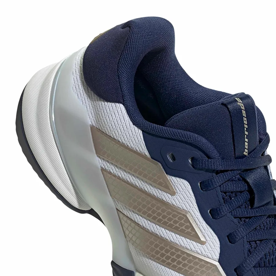 Imagen 6 de 7 de Zapatillas adidas Barricade 14-BLANCO/MARINO/DORADO