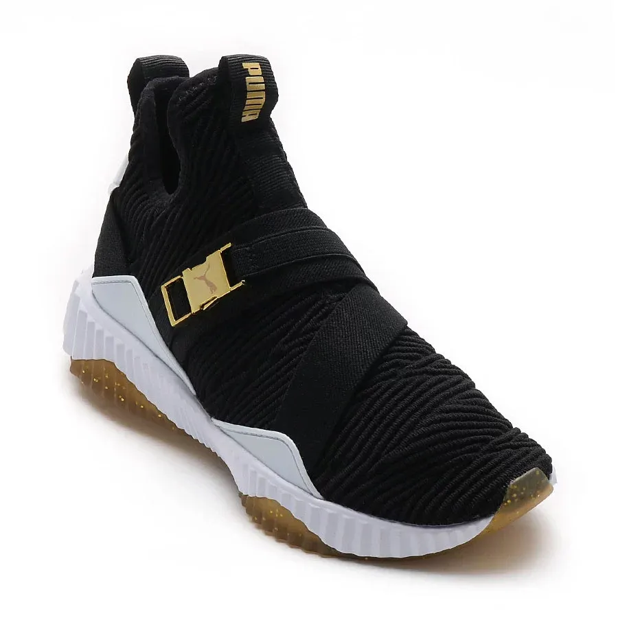 Imagen 3 de 4 de Zapatillas Puma Defy Mid Varsity-NEGRO