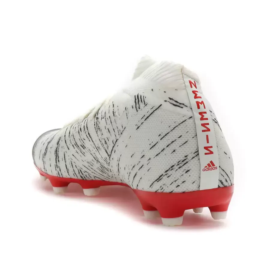 Imagen 2 de 5 de Botines adidas Nemeziz 18.3 Fg-BLANCO/NEGRO/ROJO