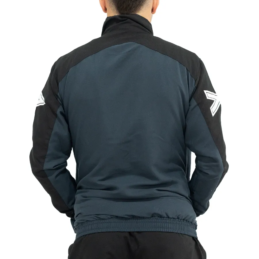 Imagen 4 de 6 de Conjunto Mitre Track  Gimnasia Y Esgrima-NEGRO/GRIS