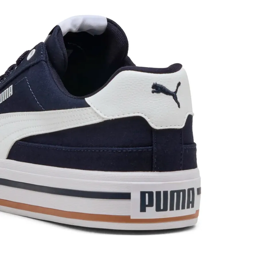 Imagen 4 de 6 de Zapatillas Puma Court Classic Vulc-MARINO/BLANCO